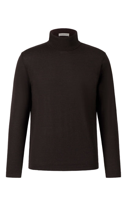 Phil Petter Rollkragen Pullover Mokka