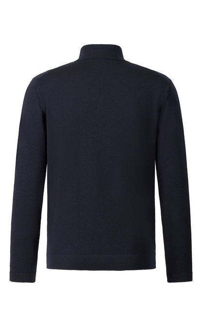 Phil Petter Zipptroyer Navy Merinostretch